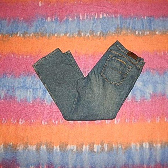GH Bass Earth 38 x 30 Denim Blue Jeans (Act 40 x 31) - NGUC - Picture 1 of 10
